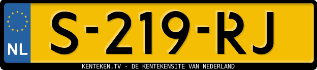 RDW laatst uitgegeven kenteken personenauto 21-03-2023